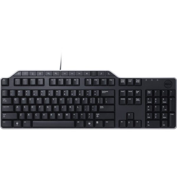 Dell KB522 External Wired Splash-Proof Mute Keyboard Black