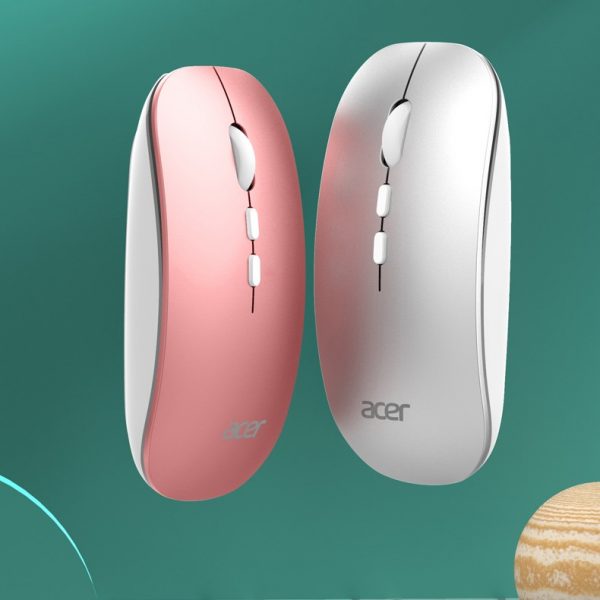 Acer Rechargeable Mute Silent Unlimited Wireless Bluetooth Mouse - Image 2