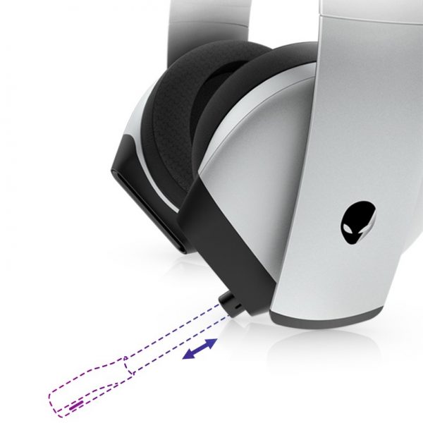 Dell Alienware AW510H Headphone (2 Colors Black & White) - Image 12