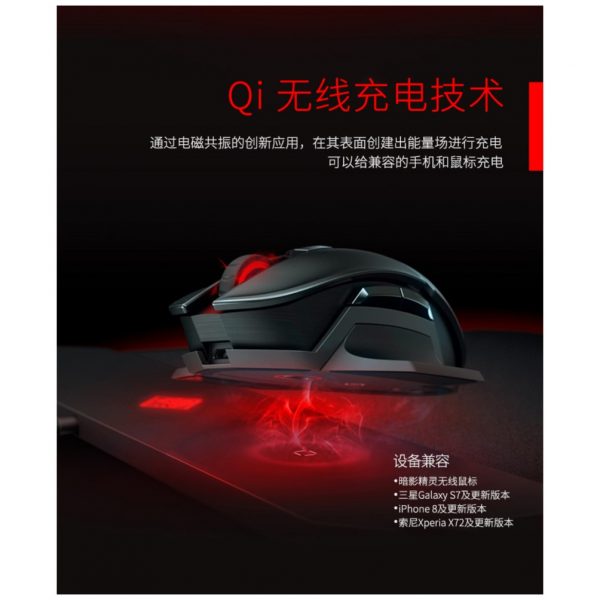 HP OMEN Radio Racing Mouse & Mouse Pad Set (Black Color) - Image 13