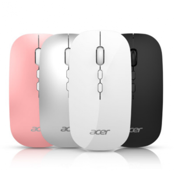 Acer Rechargeable Mute Silent Unlimited Wireless Bluetooth Mouse