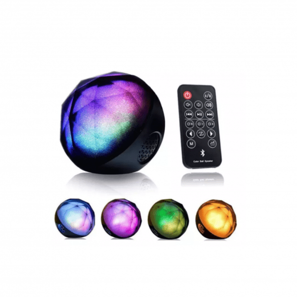 Colorful Ball Bluetooth Speaker with Remote Control