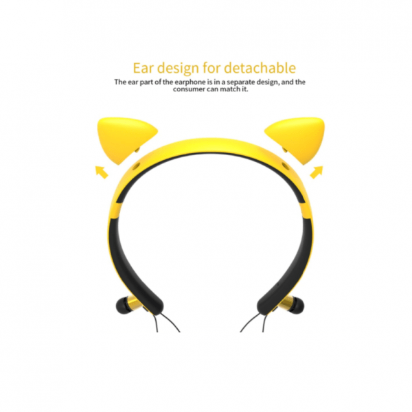 Cute Cat Ear Wireless Bluetooth Headphones