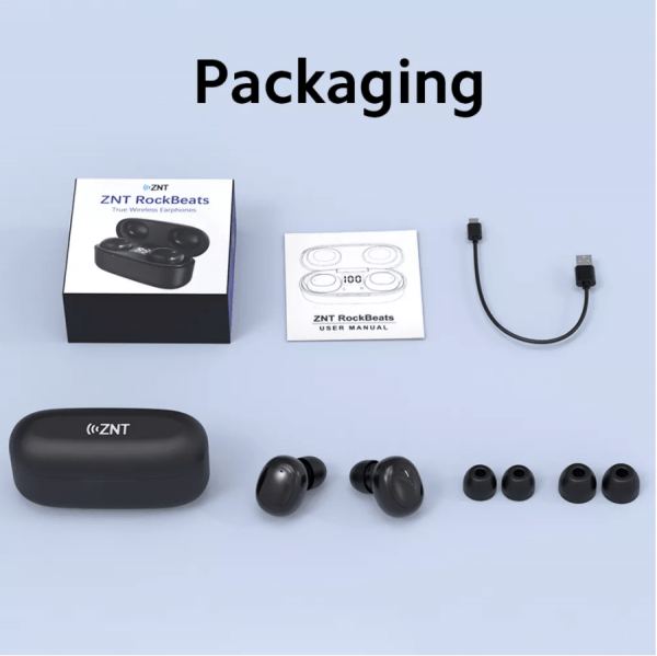 Wireless Earbuds - ZNT RockBeats Bluetooth 5.0 - Image 13