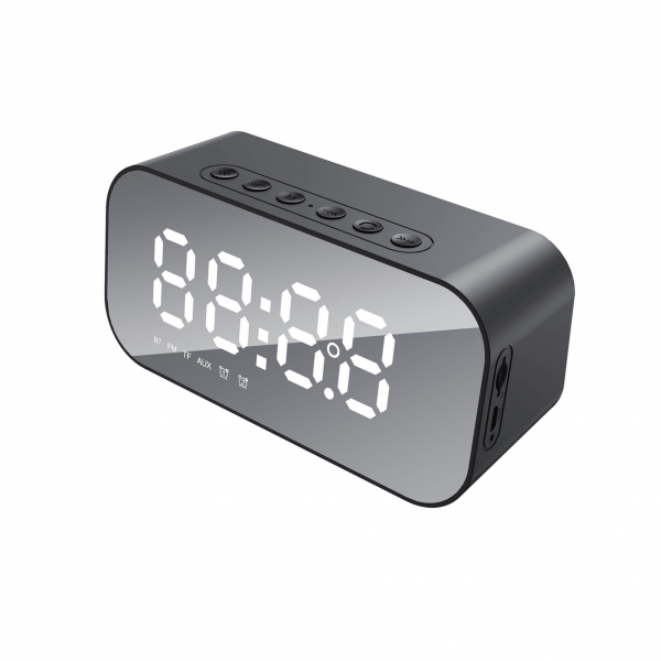 Digital Wireless Portable Alarm Clock Radio Speaker