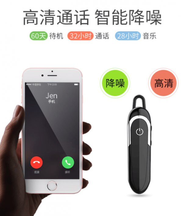 Wireless Bluetooth Headset With Unilateral Movement - Image 9