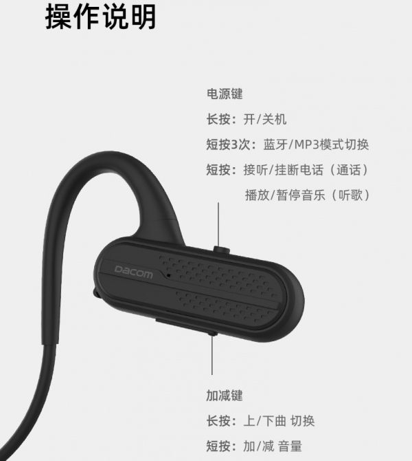 Wireless Bluetooth Headset With Memory - Image 16