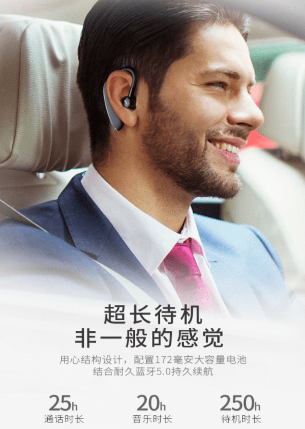 Ultra Long Standby Bluetooth Headset - Image 13