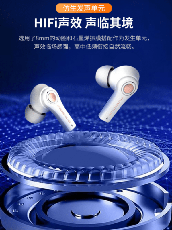 Binaural 5.0 Wireless Bluetooth Headset - Image 5