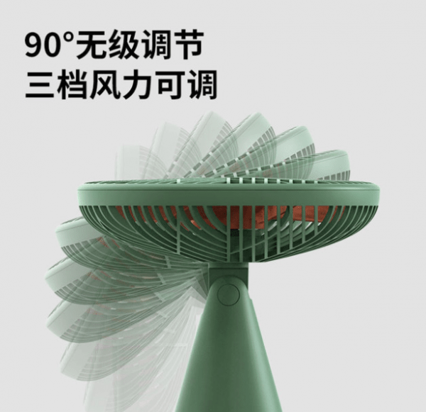 USB Charging Creative Desktop Cooling Fan - Image 4