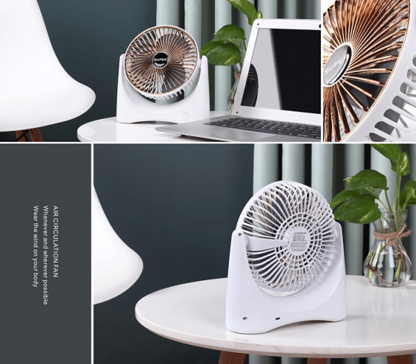 Large Wind Desktop Circulating Silent Small Fan - Image 5