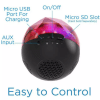 Colorful Ball Bluetooth Speaker with Remote Control - Image 3