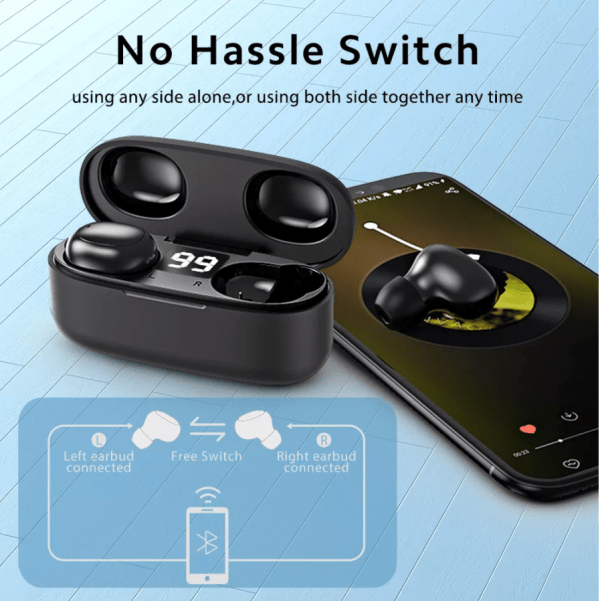 Wireless Earbuds - ZNT RockBeats Bluetooth 5.0 - Image 4