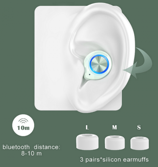 TW70 Wireless Bluetooth 5.0 Earphone - Image 4