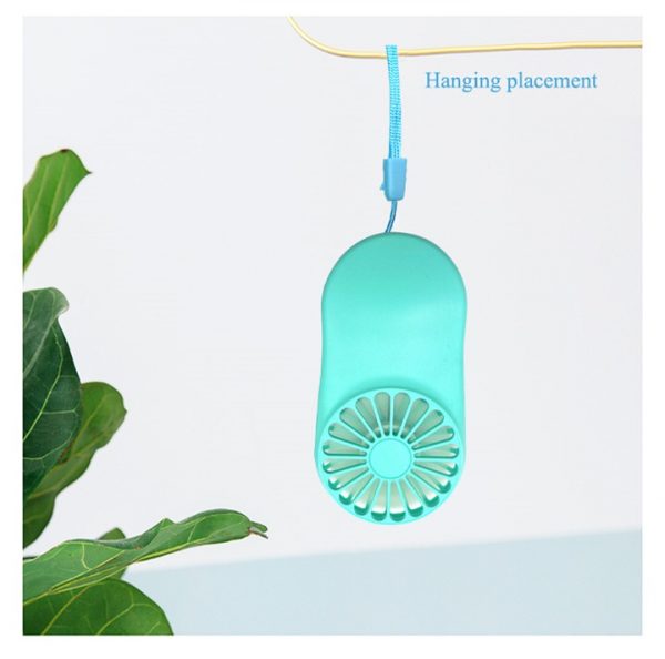 Portable Mini Fan Pocket Sized USB Rechargeable Handheld Fan - Image 5