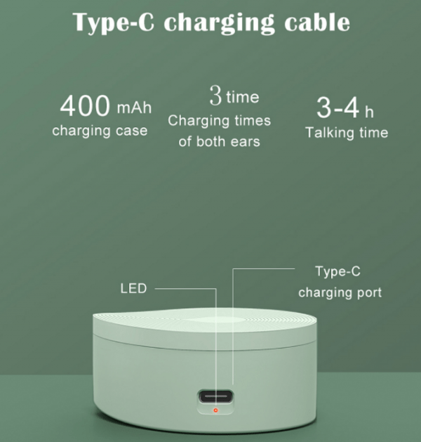 TW70 Wireless Bluetooth 5.0 Earphone - Image 7