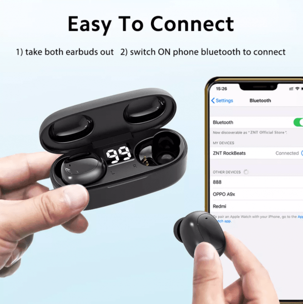 Wireless Earbuds - ZNT RockBeats Bluetooth 5.0 - Image 8