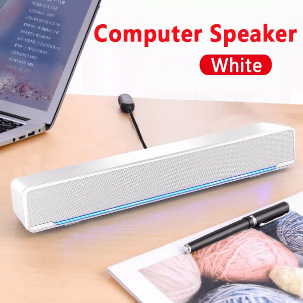 SADA Computer Speaker V-196 USB Wired SoundBar - Image 3