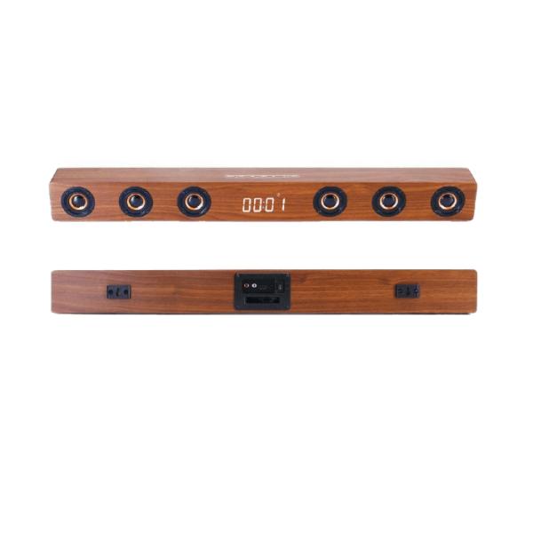 Wooden Wireless Bluetooth Speaker 30W Soundbar