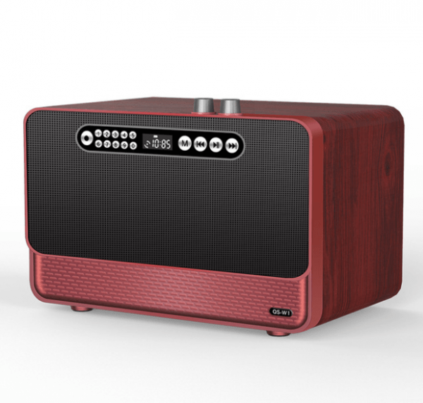 High Grade Wireless Bluetooth Wood Speaker - Image 2