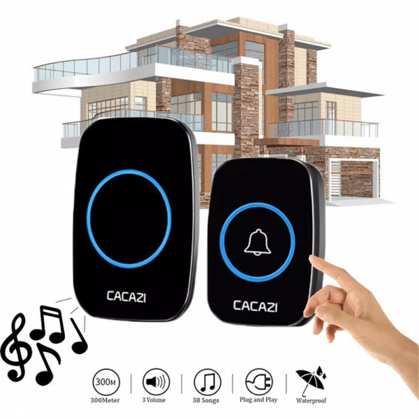 Cacazi A10 Wireless Door Bell Latest 300M - Image 3