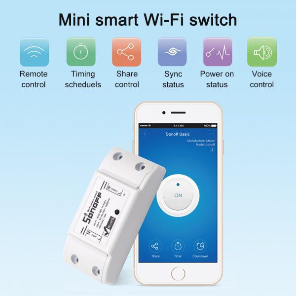 Sonoff Smart Home Wi-Fi Wireless Switch - Image 3