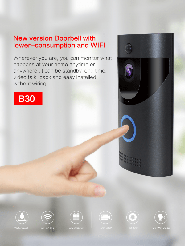 Anytek B30 Wireless Smart Door Bell - Image 3