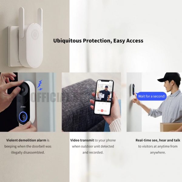 D819 Smart Doorbell Home Security Camera - Image 8