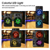 V-118 Mini 2.0 Colorful LED Light Computer Speaker - Image 2
