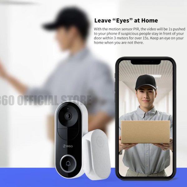 D819 Smart Doorbell Home Security Camera - Image 9