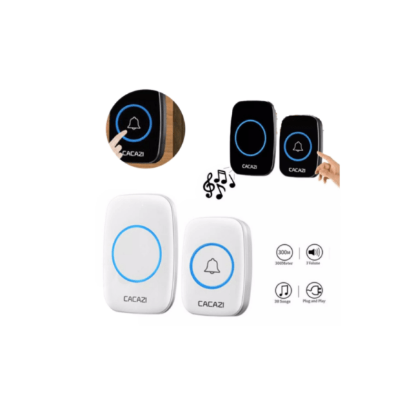 Cacazi A10 Wireless Door Bell Latest 300M