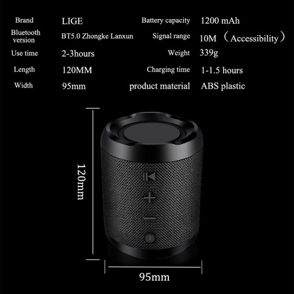 Portable Bluetooth Waterproof Outdoor Speaker - Image 9