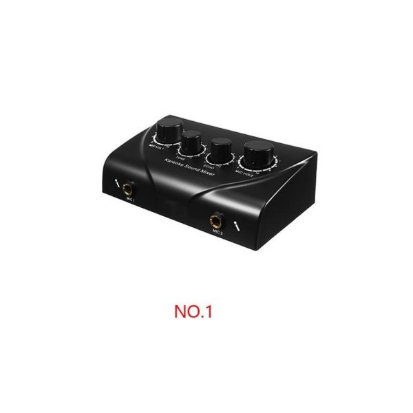 Sound Mixer Dual Mic Inputs KTV - Image 2