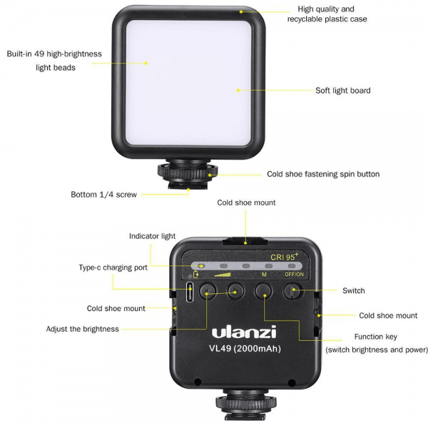 Mini LED Photography Lamp - Image 5